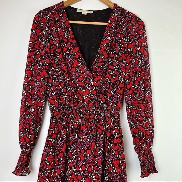 MICHAEL Michael Kors • Smocked Ruffled Dress - Picture 6 of 9